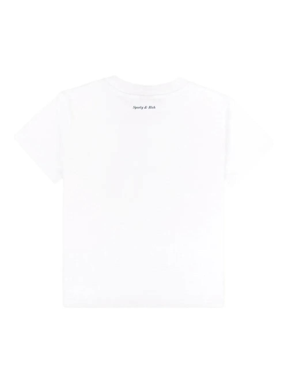 SPORTY & RICH KIDS Grafisch T-shirt met korte mouwen Wit