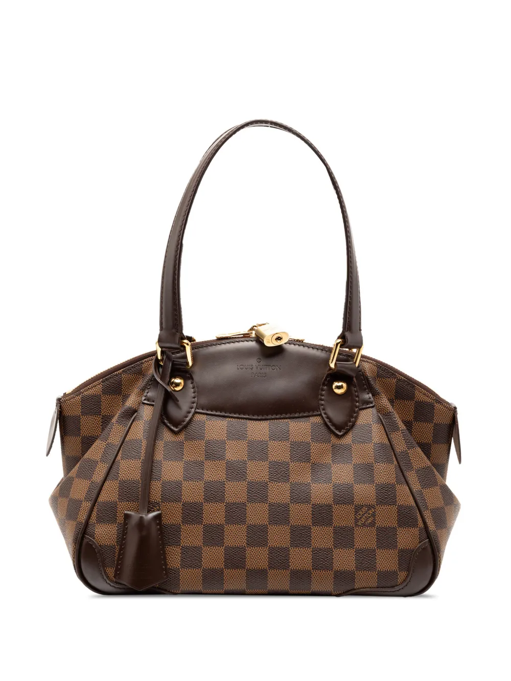 Louis Vuitton Pre-Owned 2010 Damier Ebene Verona PM satchel - Marrone