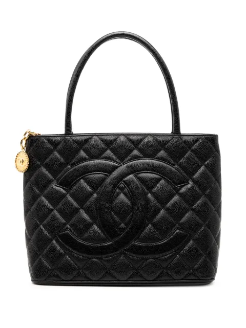 CHANEL Pre-Owned 2003-2004 Caviar Medallion tote bag