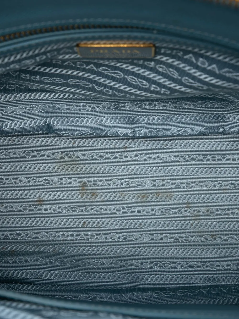 2010-2025 Small Saffiano Lux Galleria Double Zip Satchel
