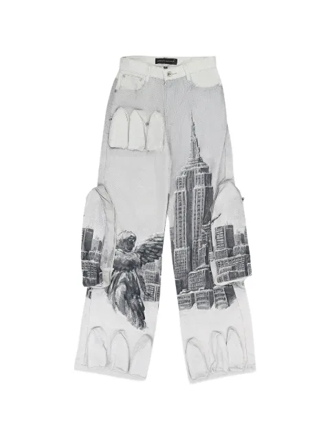Who Decides War angel over the city jeans