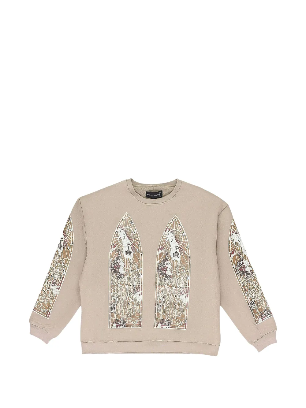 Who Decides War crew-neck sweatshirt - Toni neutri