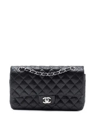 CHANEL Pre-Owned 2006-2008 Medium Classic Perforated Lambskin