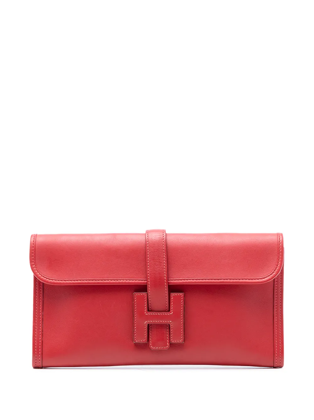 Hermès Pre-Owned 2012 Swift Jige Elan 29 clutch bag | Red | Image 1