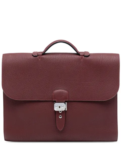 Hermès Pre-Owned 2008 Togo Sac A Depeches 38 business bag