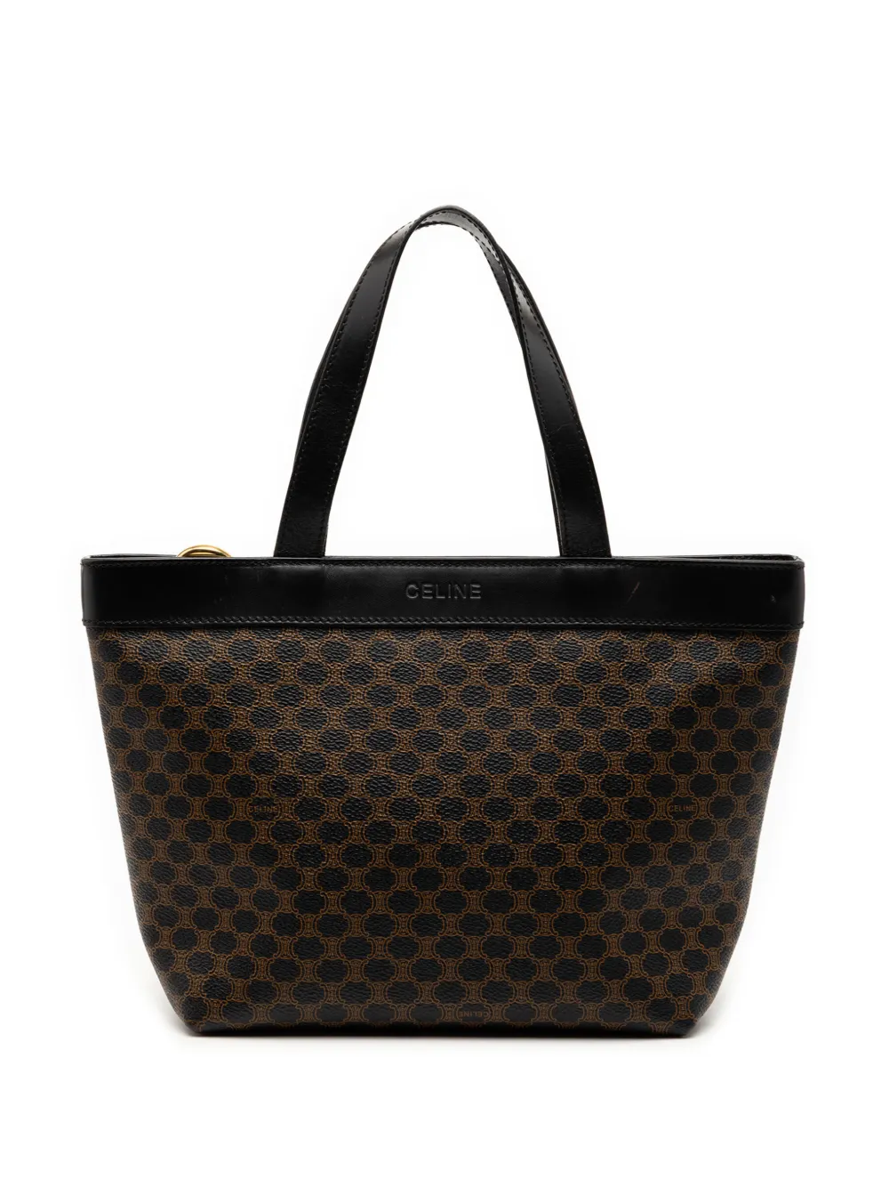 Celine Pre-Owned 1996 Macadam Coated Canvas handbag | Black | Image 1