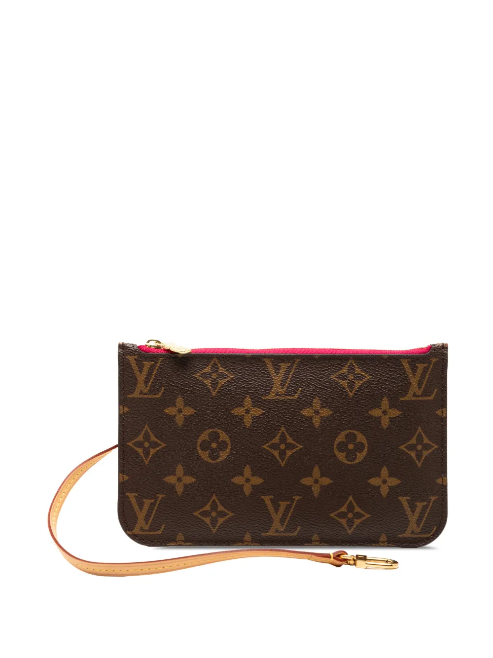 Louis Vuitton Pre-Owned 2015 Monogram Neverfull PM pouch - Marrone