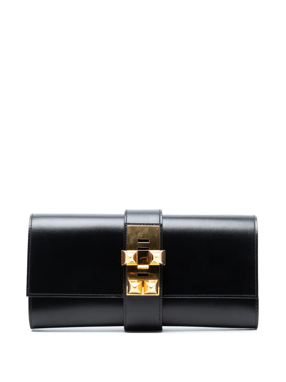 Hermès Pre-Owned 2018 Tadelakt Medor 23 clutch bag - Black