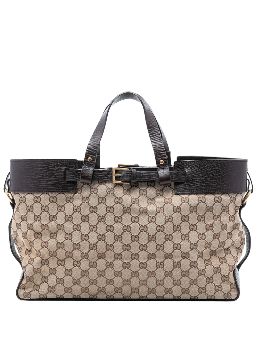 Gucci Pre-Owned Borsa tote in tela GG 2000-2015 - Marrone