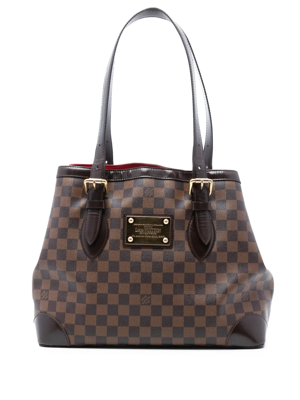 Louis Vuitton Pre-Owned 2007-2025 Damier Ebene Hampstead MM tote bag - Marrone