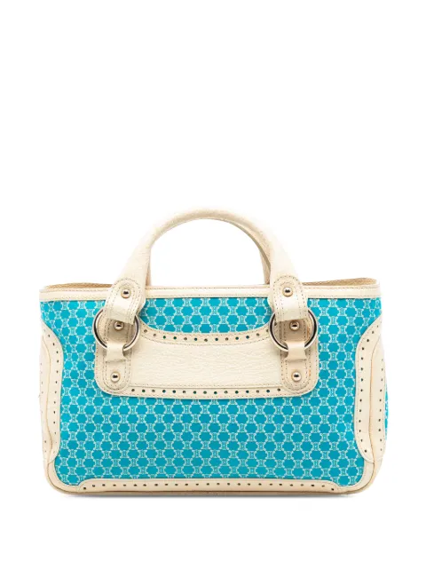 Celine Pre-Owned شنطة يد 'ماكادام بوغي' كانفا 2000-2006