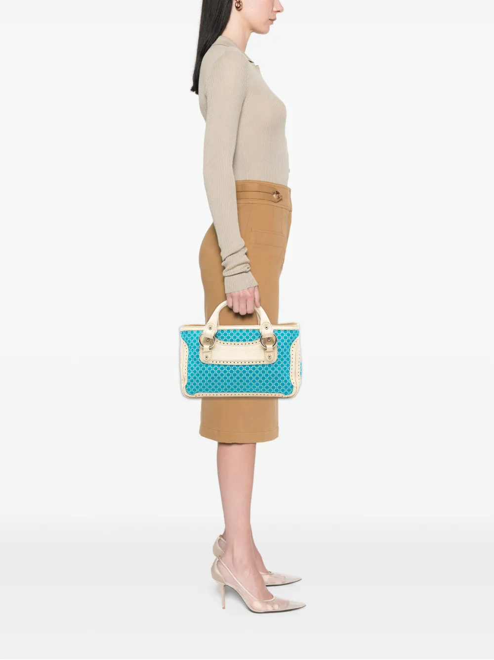 Celine Pre-Owned 2000-2006 Macadam Canvas Boogie handbag | Pre-Owned | Image 2