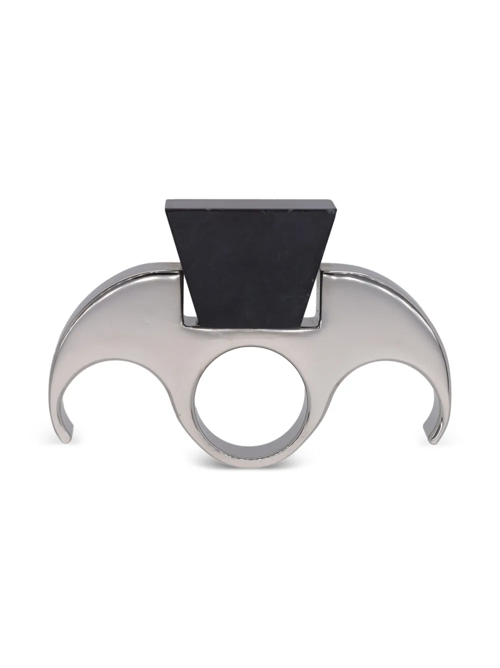 Etro Vintage sculptured geometric ring - Argento