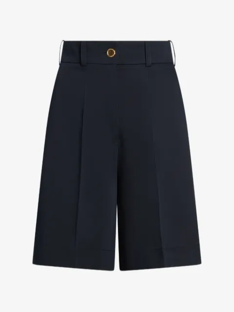 Patou pleated bermuda shorts