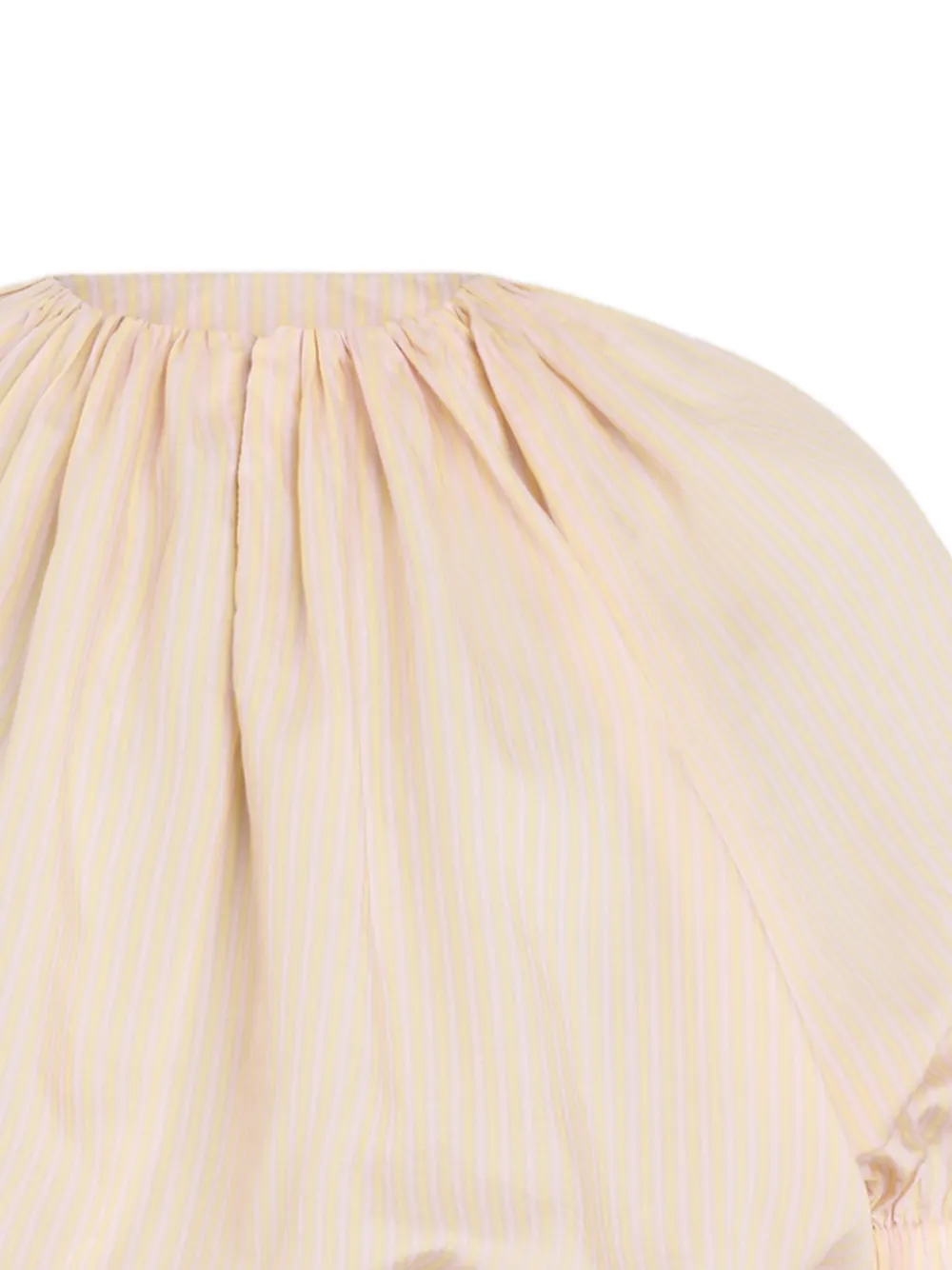 Patou Gestreepte top Beige