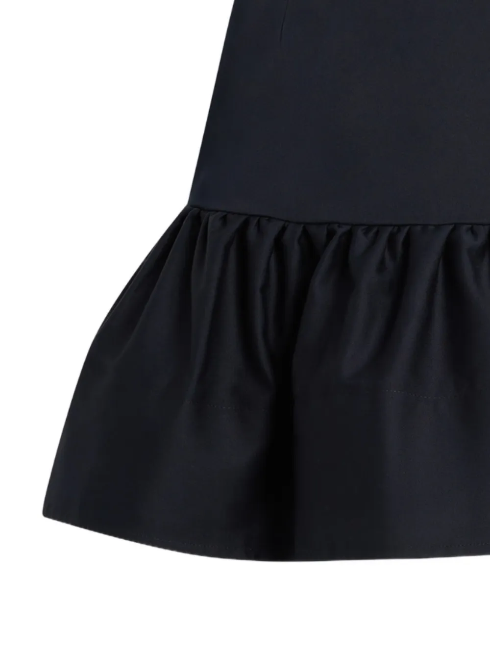  Patou Ruffled Mini Skirt - Black 