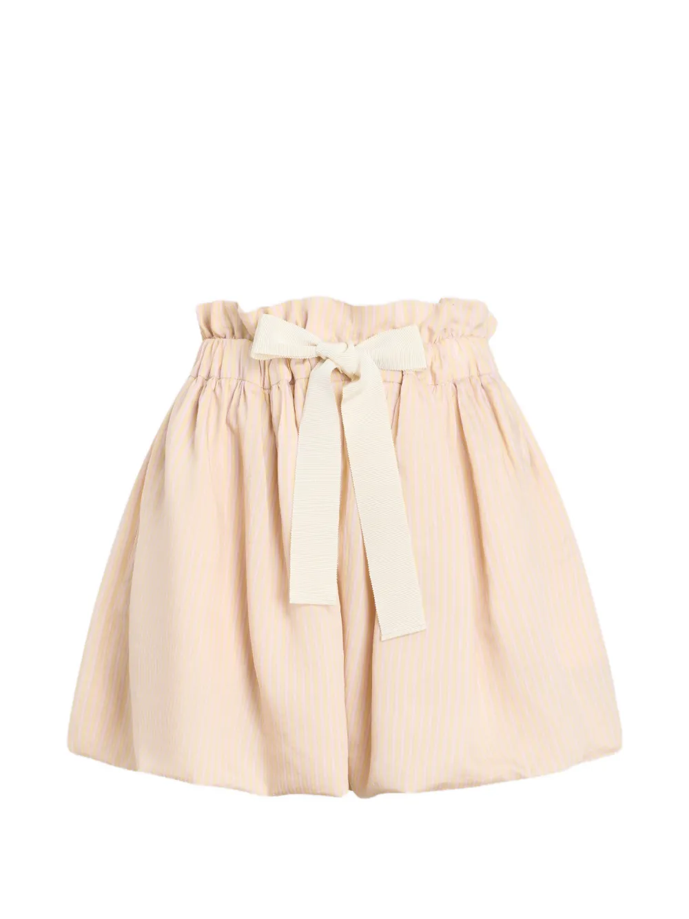 Patou Minigonna con ruches - Toni neutri