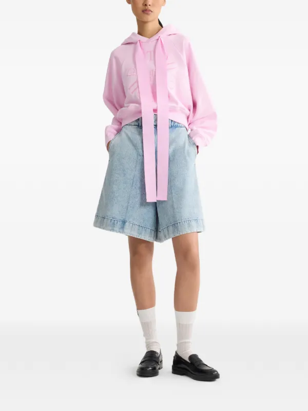 Patou ロゴ パーカー | ピンク | FARFETCH JP