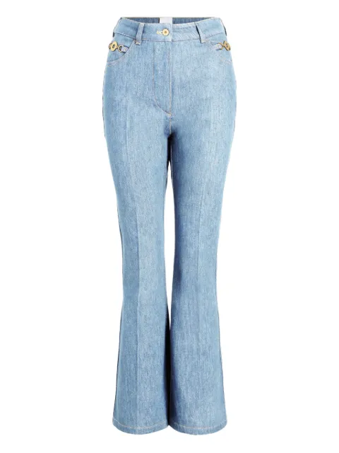 Patou side-details flared jeans