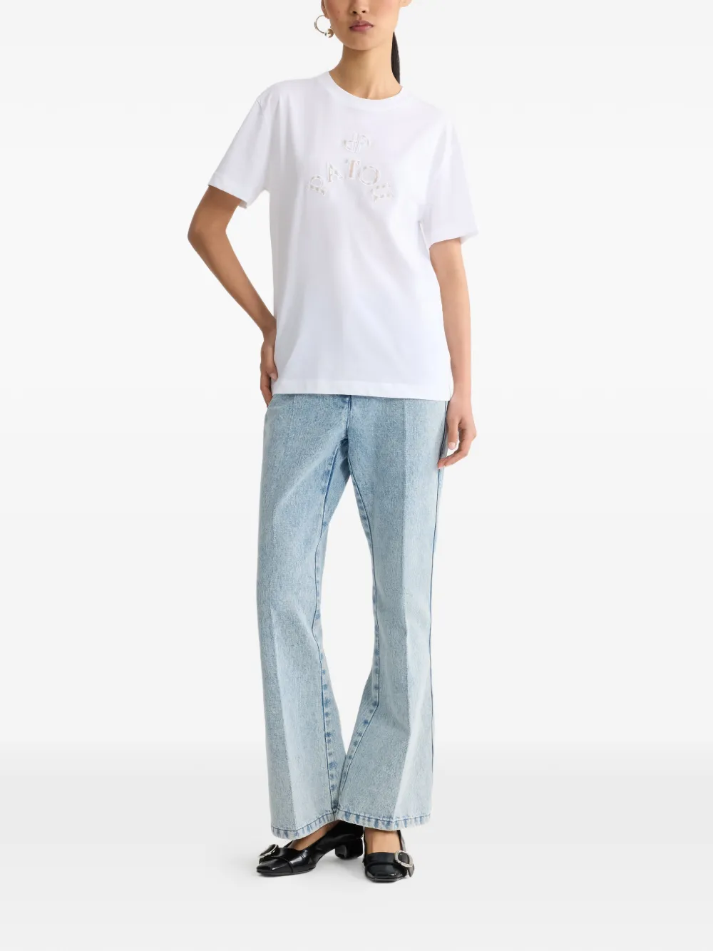  Patou Logo T-shirt - White 