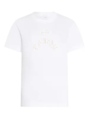 PATOU ホワイト　Tシャツ Patou | オーガニックコットン パトゥロゴTシャツ