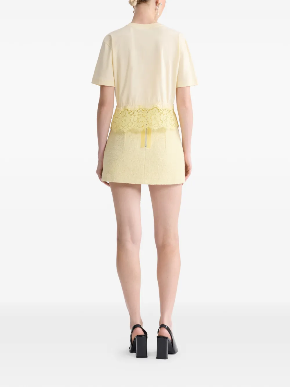 Lace-Hem T-Shirt