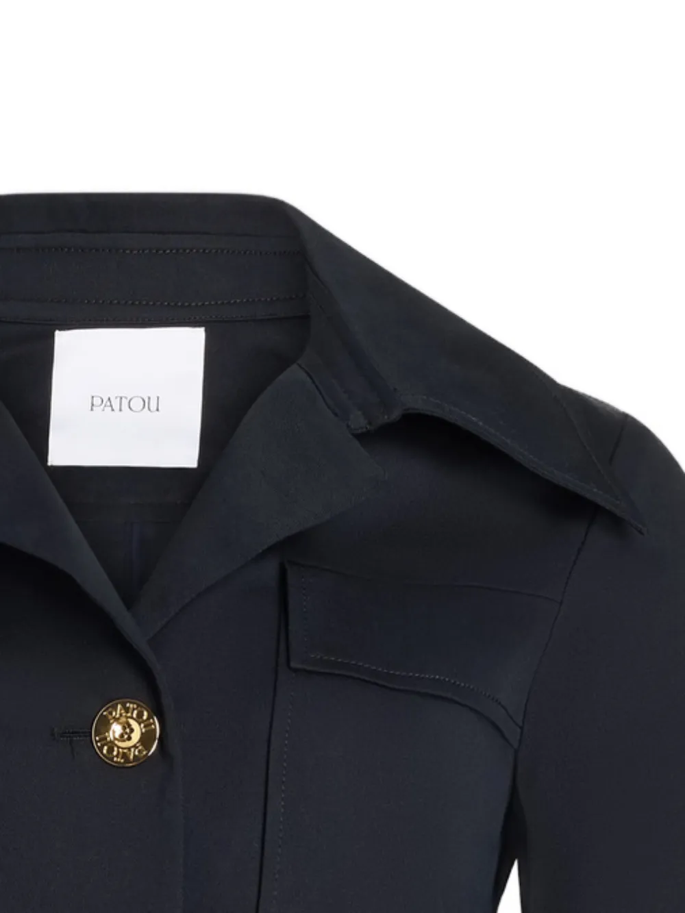 Patou Cropped jack Blauw