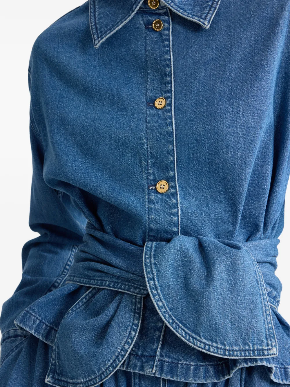 Knot Blue Shirt