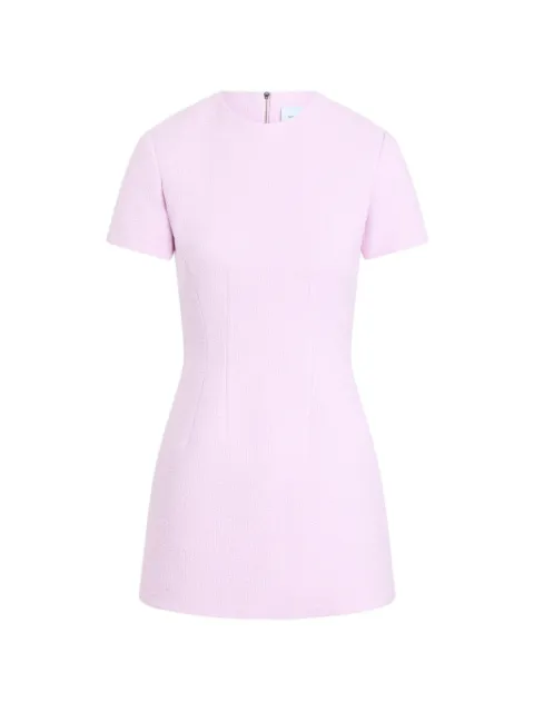 Patou rear zip fastening mini dress