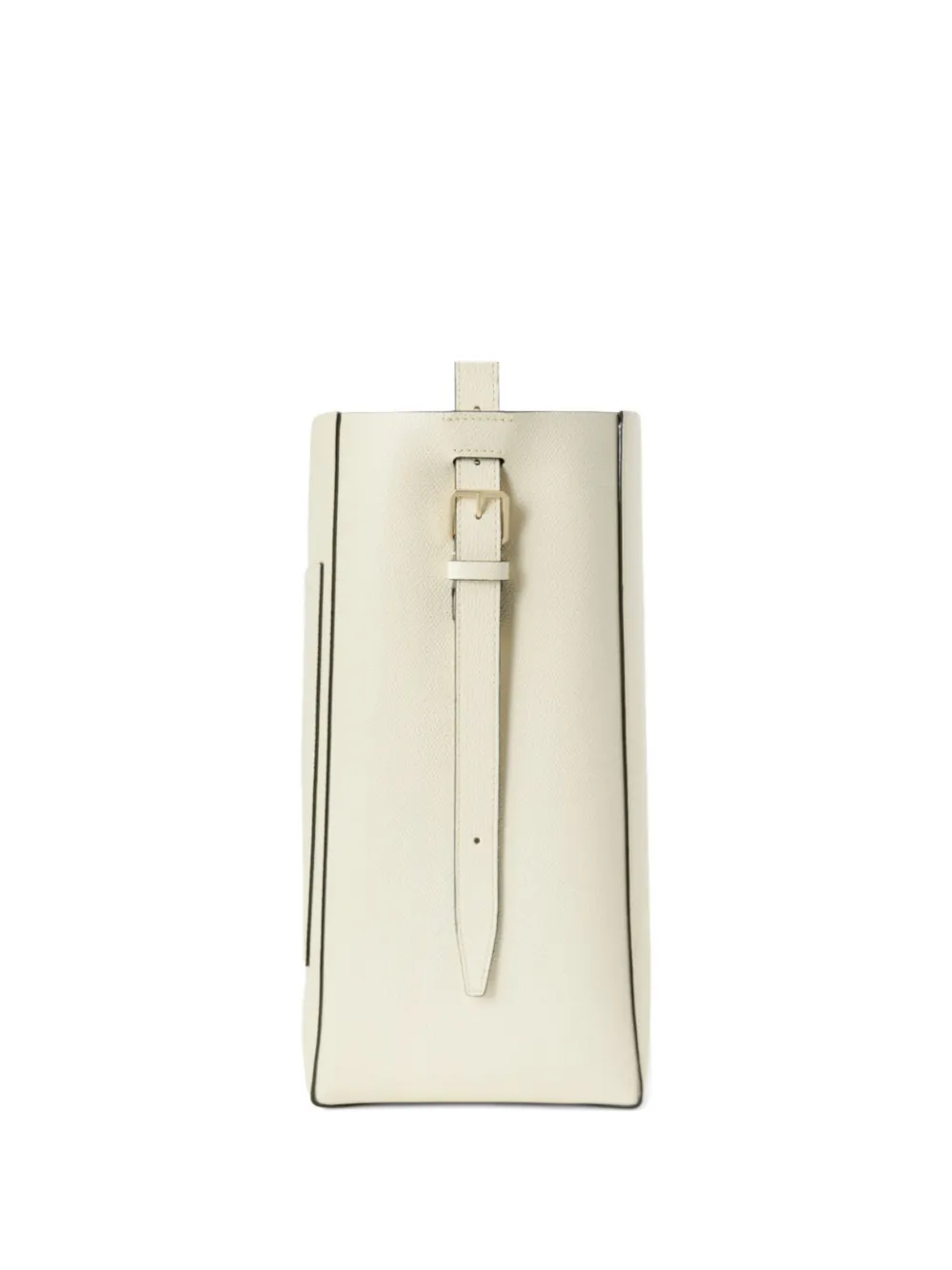 Valextra mini leather bucket bag - Toni neutri