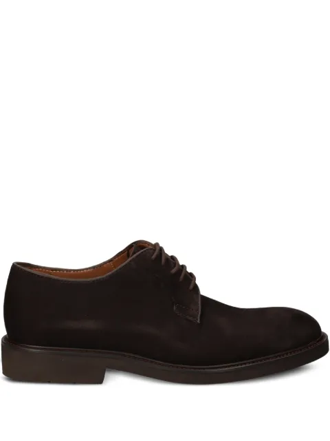 Lottusse lace-up suede Derby shoes