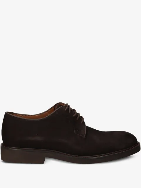 Lottusse lace-up suede Derby shoes