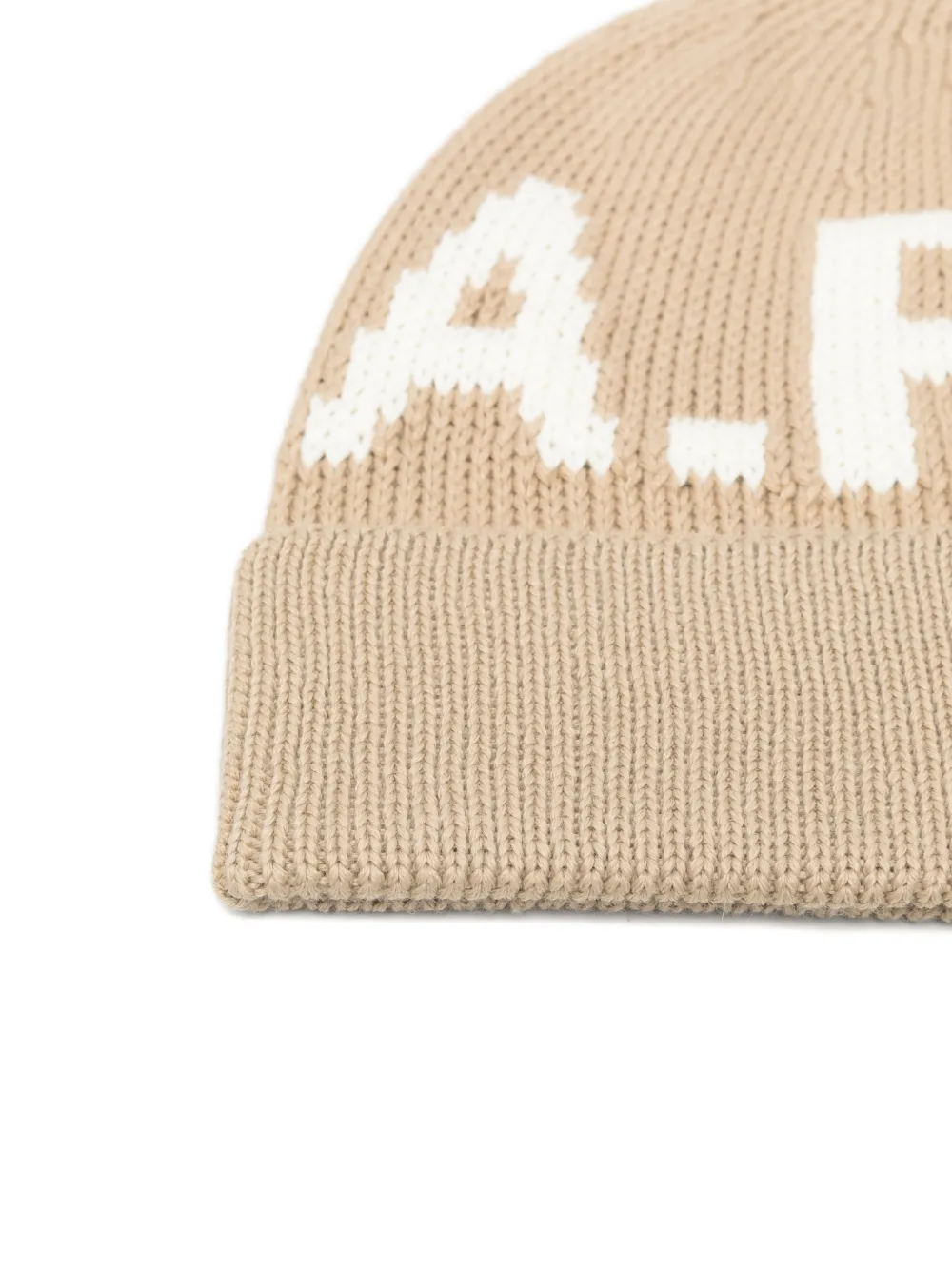  A.p.c. Logo-embellishment Beanie - Neutrals 