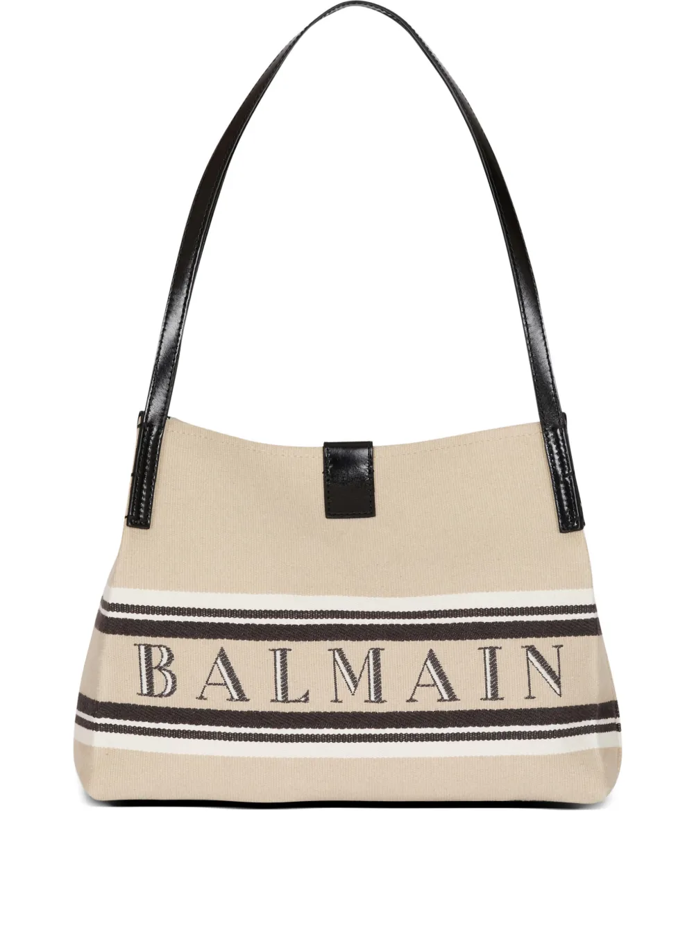 Balmain small Release canvas tote bag | Neutrals | Image 1