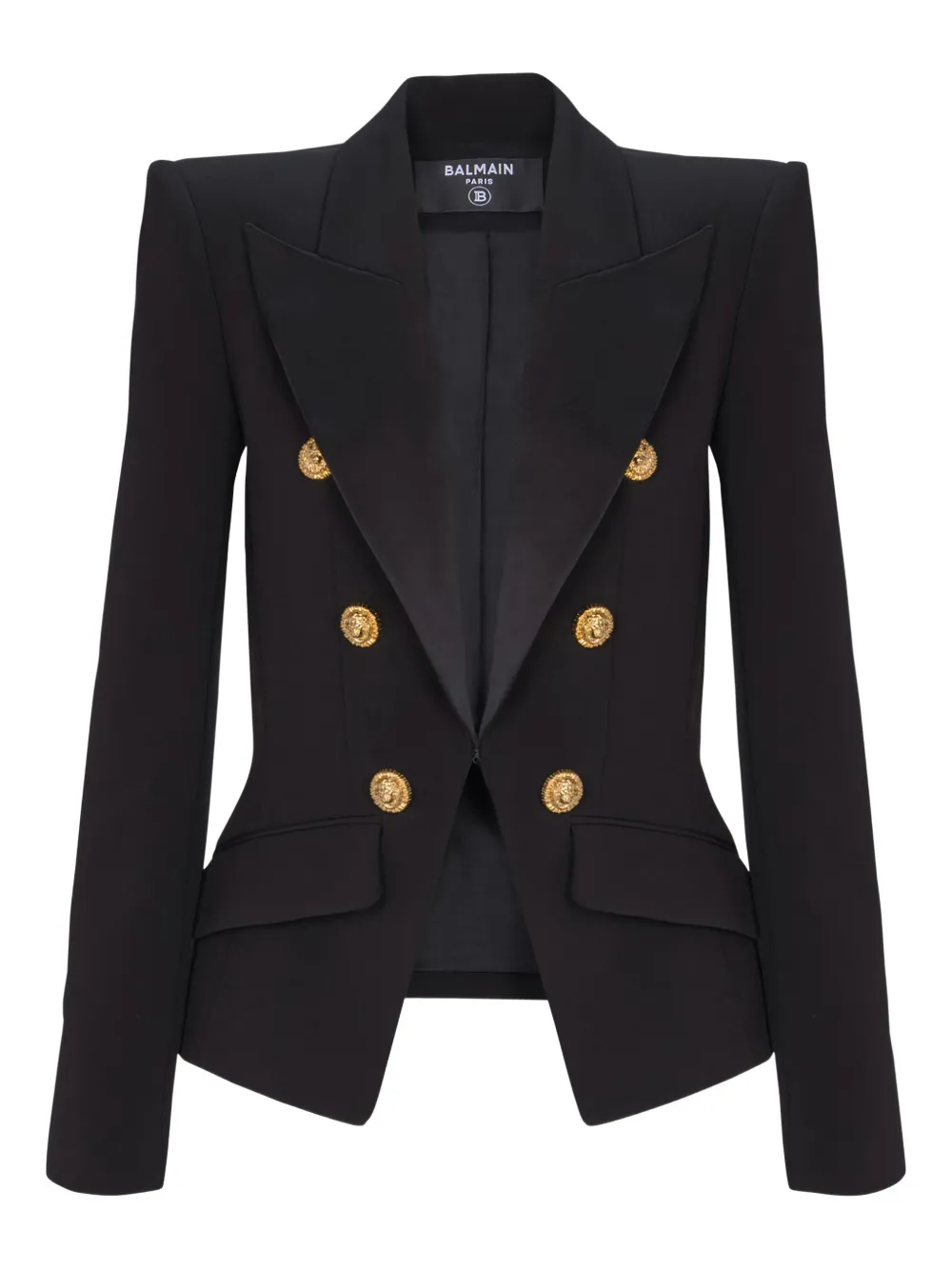 Balmain Blazer doppiopetto - Nero