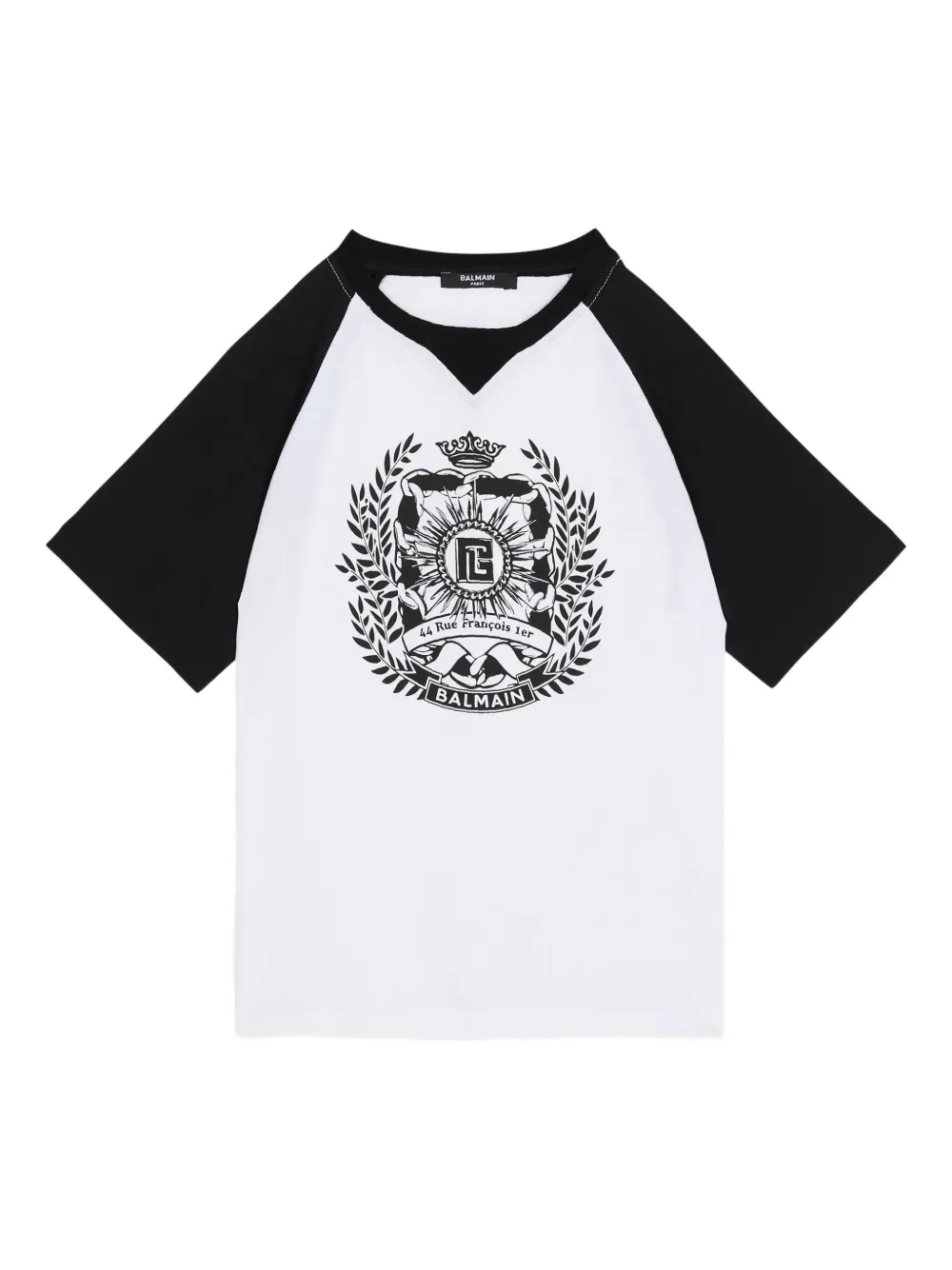 Balmain Kids T-shirt con stampa - Bianco
