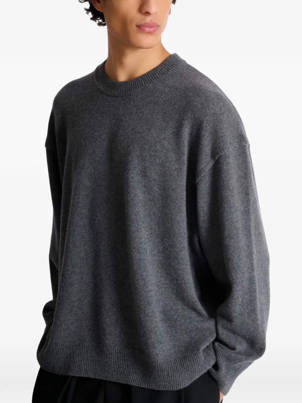  Balmain Crew-neck Sweater - Grey 