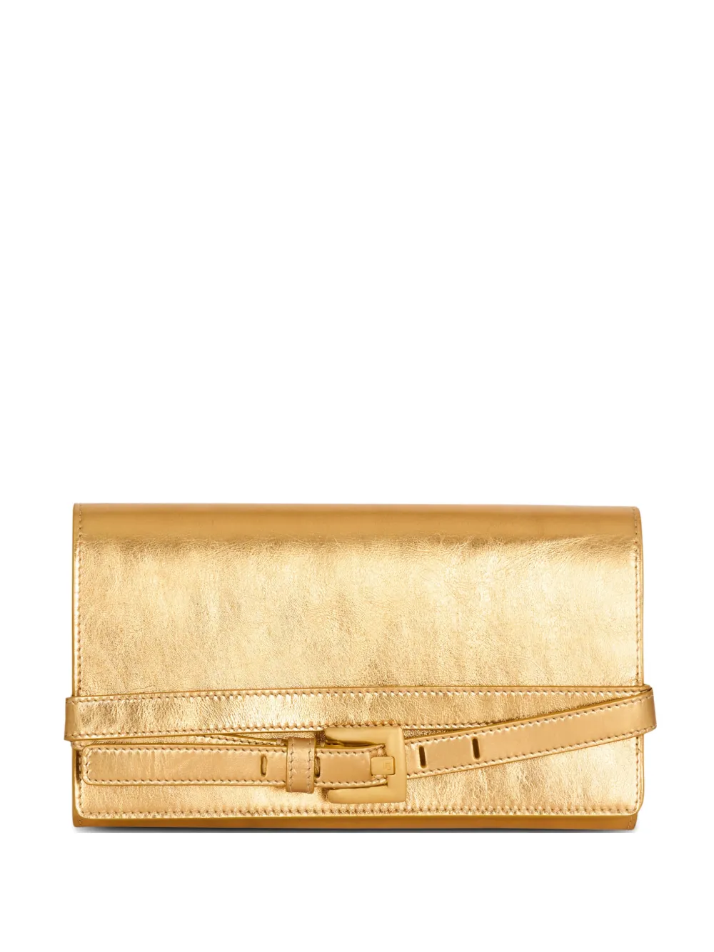 Balmain Shuffle buckle cross body bag - Oro