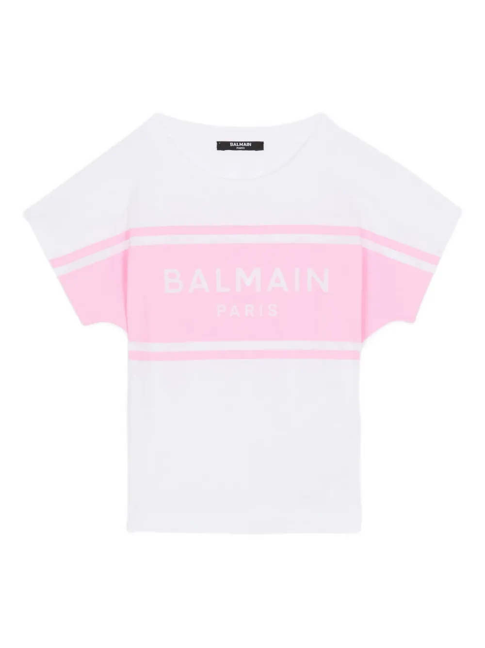 Balmain Kids T-shirt con stampa - Bianco