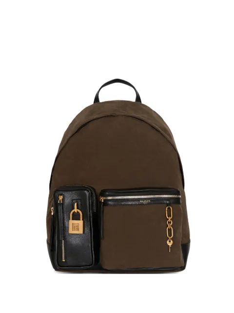 Balmain Pulse padlock-detail backpack