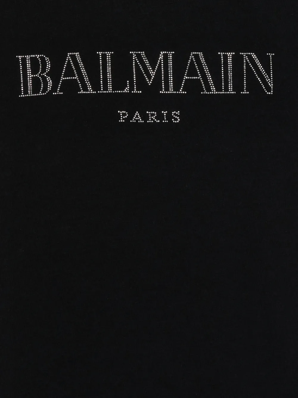 Balmain Kids T-shirt met print Zwart