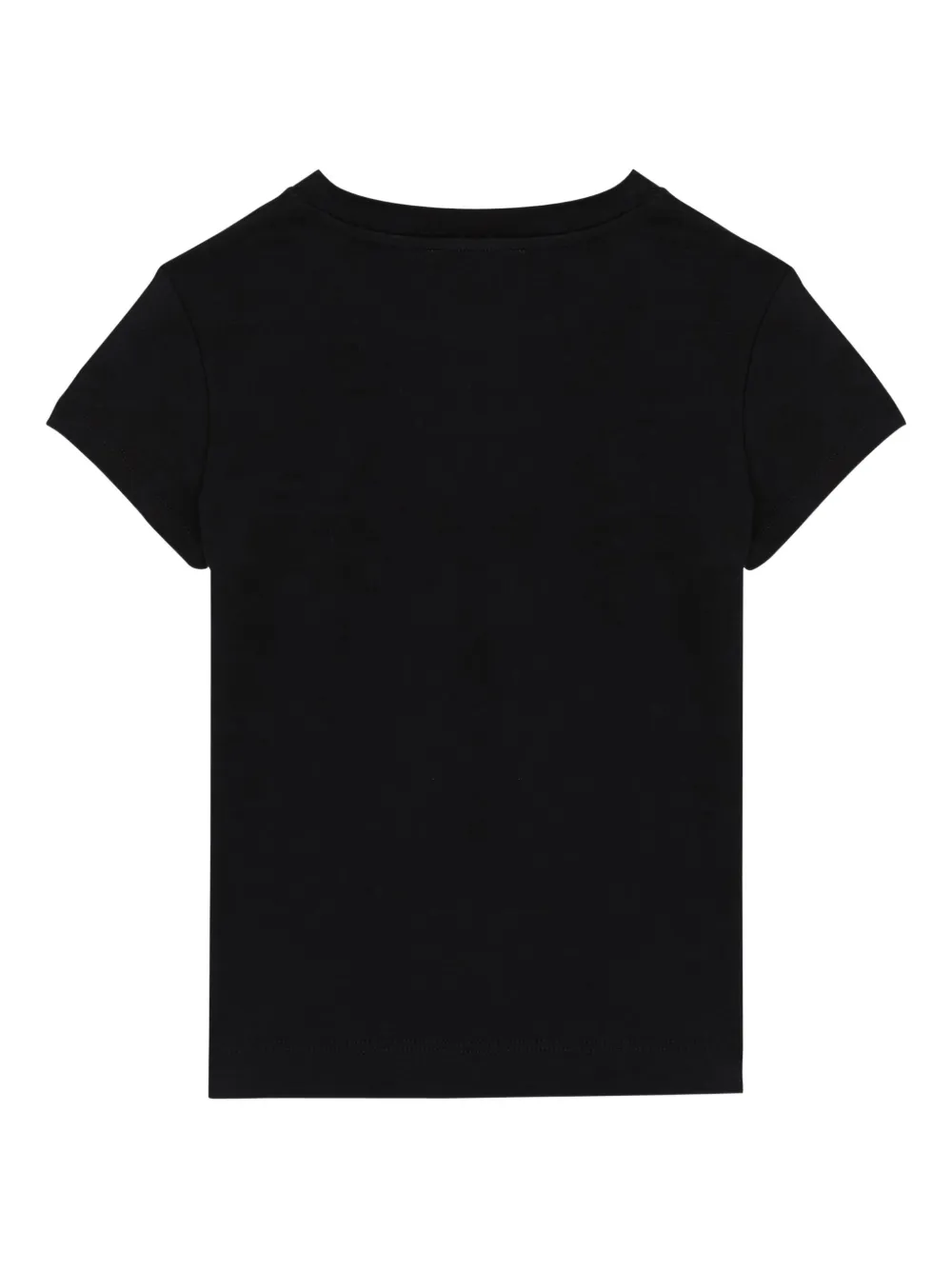 Balmain Kids T-shirt met print Zwart