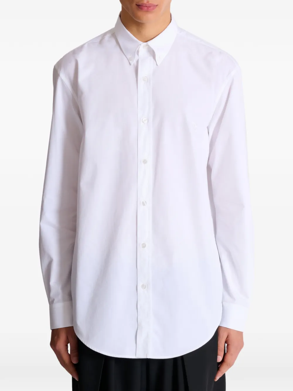 Balmain Katoenen overhemd Wit