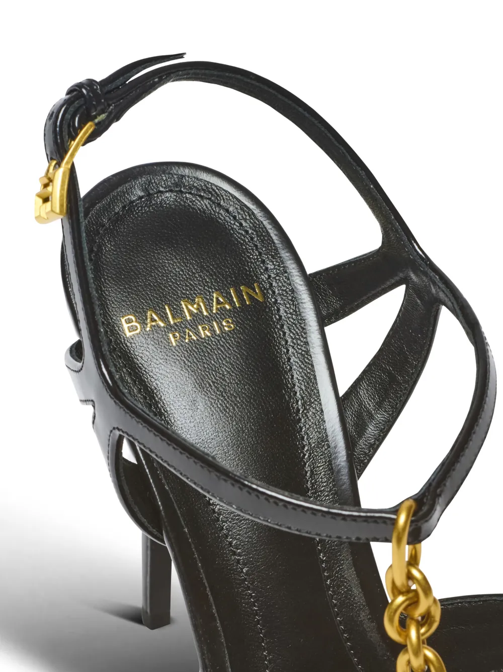 Balmain Sync sandalen met plateauzool Zwart