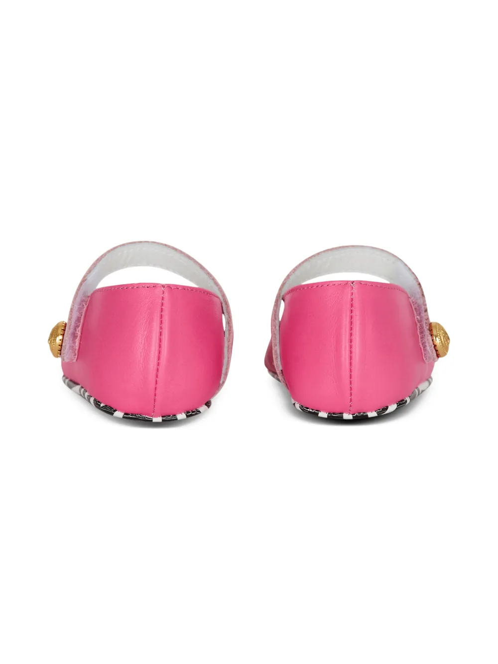 Balmain Kids Ballerina's met knopen Roze