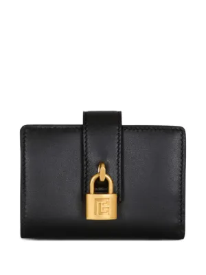 balmain ケース BALMAIN black alligator leather case