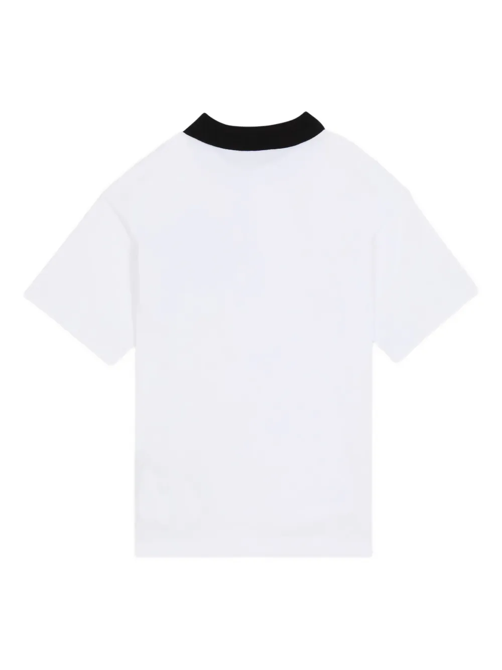 Printed Crest Polo Shirt