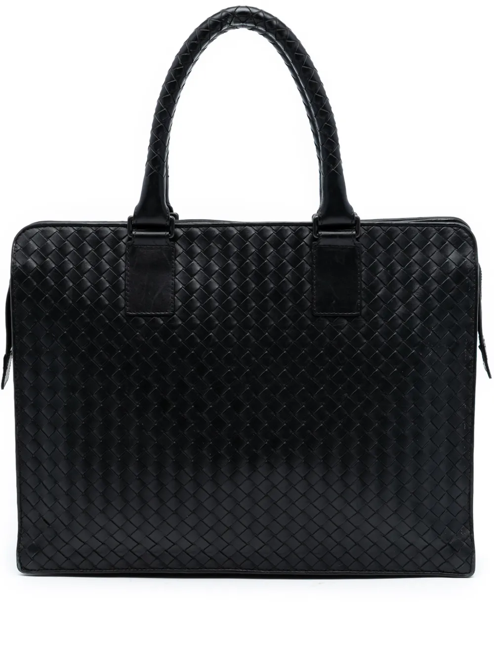 Bottega Veneta Pre-Owned Portadocumenti Intrecciato in nappa 2012-2025 - Nero
