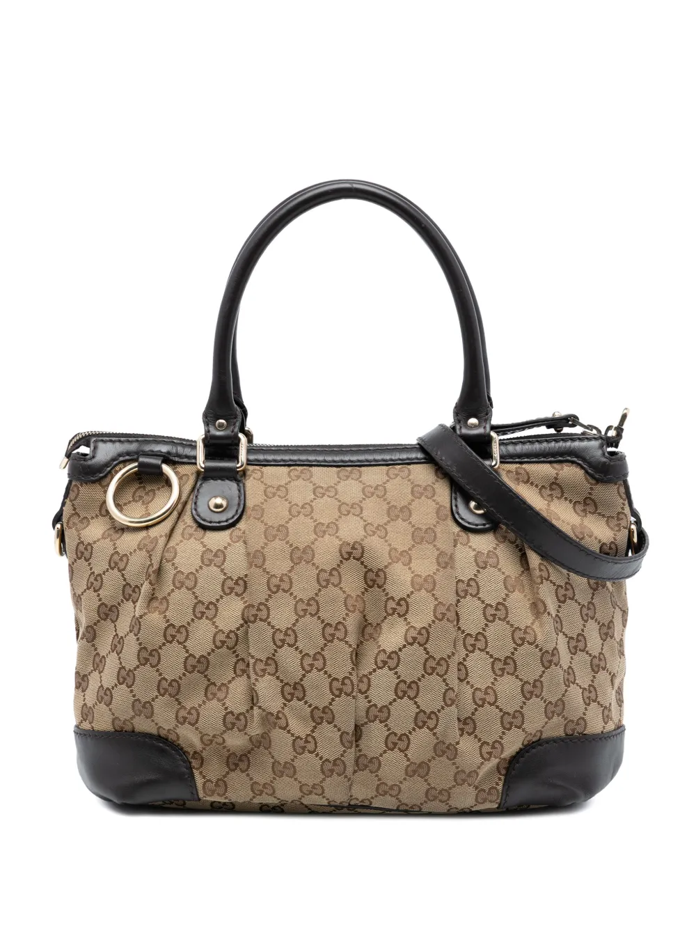Gucci Pre-Owned 2016-2025 GG Canvas Sukey satchel - Marrone