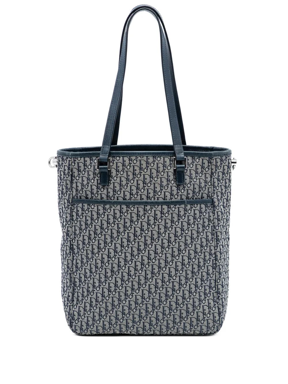 Christian Dior Pre-Owned 2003 Diorissimo Trotter Canvas Tote satchel - Blu